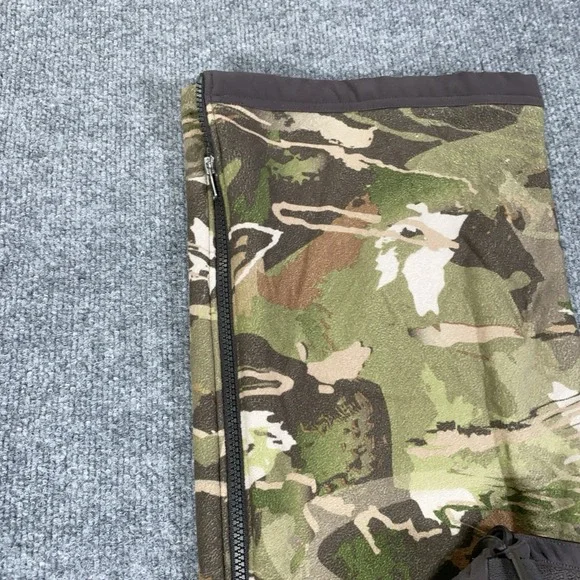 Under Armour Stealth Coldgear Storm Camo Hunting Bibs Womens XXL Fleece Lined - Picture 7 of 12